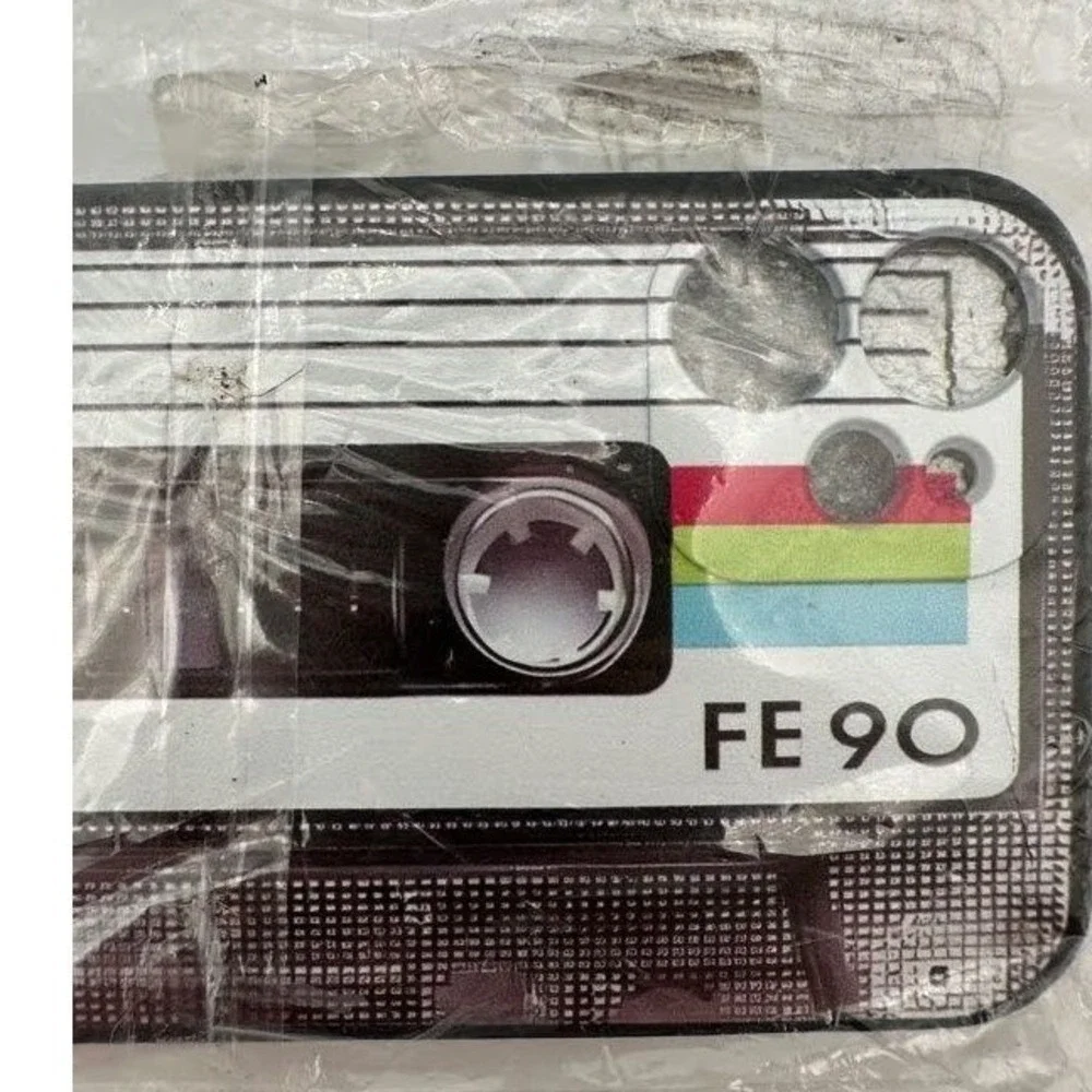 Retro Cassette Tape iPhone 12 Mini Case Vintage FE 90 Music Theme Cover New